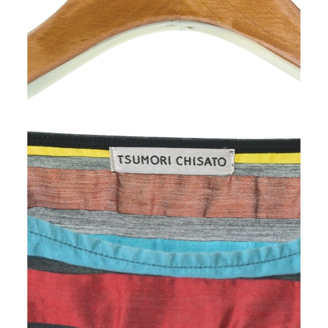 TSUMORI CHISATO(ツモリチサト)のTSUMORI CHISATO Tシャツ・カットソー 2(M位) 黒等 【古着】【中古】 レディースのトップス(カットソー(半袖/袖なし))の商品写真