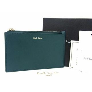 ポールスミス(Paul Smith)の■新品■未使用■ Paul Smith ポールスミス レザー コインケース コインパース 小銭入れ グリーン系×マルチカラー AS8218 (折り財布)