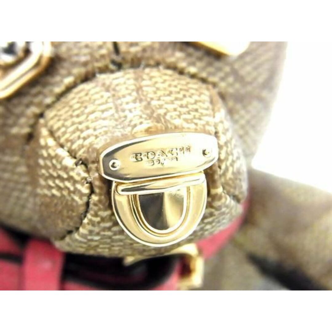COACH - □新品□未使用□ COACH コーチ シグネチャー PVC ベア COACH - □新品□未使用□ COACH コーチ シグネチャー PVC ベア