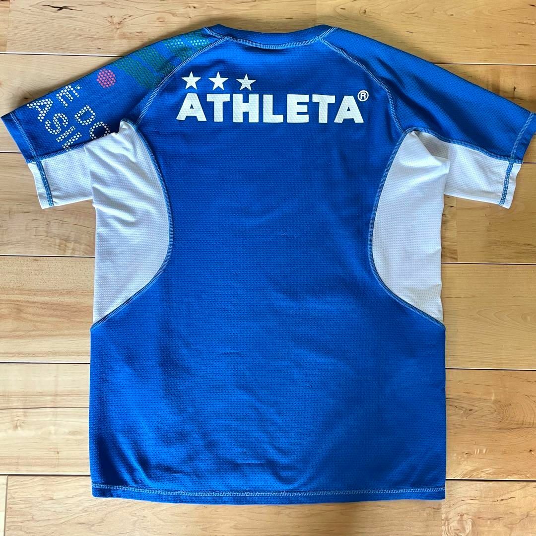 ATHLETA(アスレタ)の★ATHLETA アスレタジュニア半袖プラクティスシャツ150サイズbe スポーツ/アウトドアのサッカー/フットサル(ウェア)の商品写真