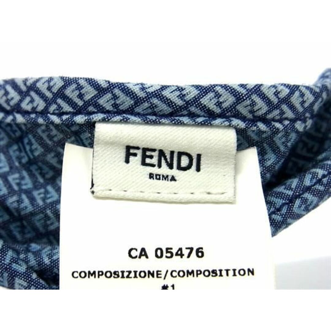 FENDI(フェンディ)の■新品■未使用■ FENDI フェンディ ズッカ柄 ズッキーノ コットン100％ カチューシャ ヘアアクセサリー レディース ブルー系 AU9932 メンズのメンズ その他(その他)の商品写真