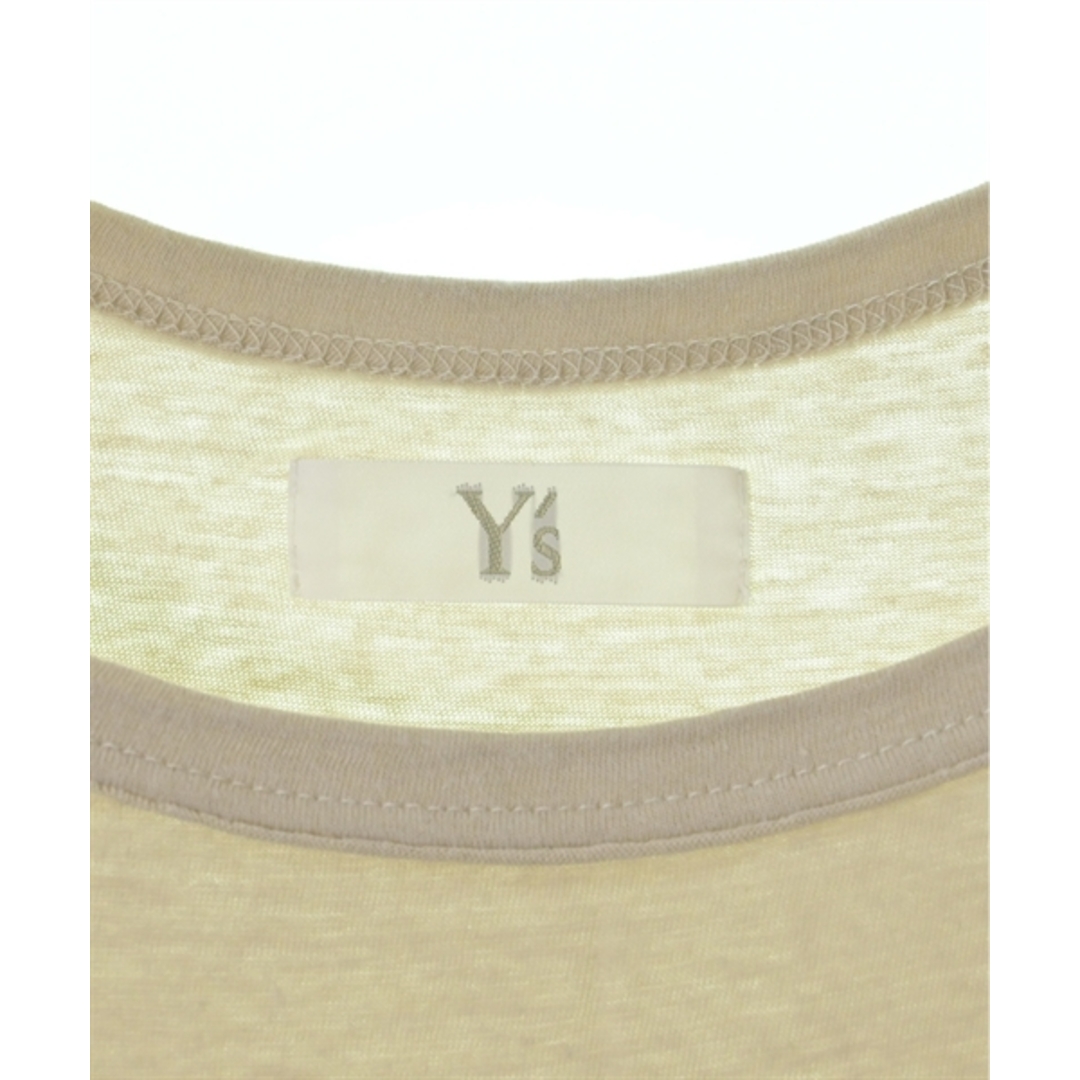 Y's(ワイズ)のY's ワイズ タンクトップ 2(S位) ベージュ 【古着】【中古】 レディースのトップス(タンクトップ)の商品写真