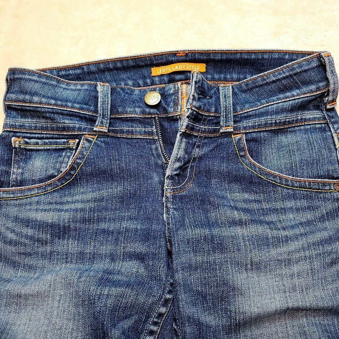 Levi's(リーバイス)のLEVI'S.LADYSTYLEレディース29インチブルーハーフデニムジーンズ その他のその他(その他)の商品写真