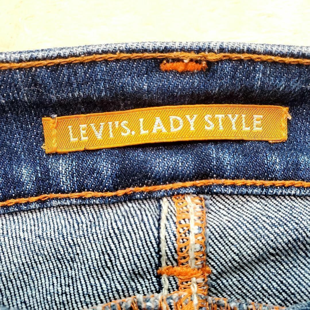 Levi's(リーバイス)のLEVI'S.LADYSTYLEレディース29インチブルーハーフデニムジーンズ その他のその他(その他)の商品写真