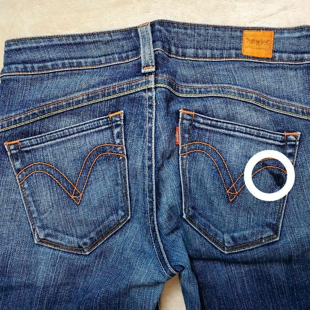 Levi's(リーバイス)のLEVI'S.LADYSTYLEレディース29インチブルーハーフデニムジーンズ その他のその他(その他)の商品写真