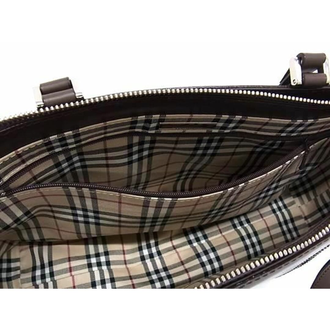 BURBERRY(バーバリー)の■新品■未使用■ BURBERRY バーバリー レザー ハンドバッグ トートバッグ レディース ブラウン系 AX3667  メンズのバッグ(ボディーバッグ)の商品写真