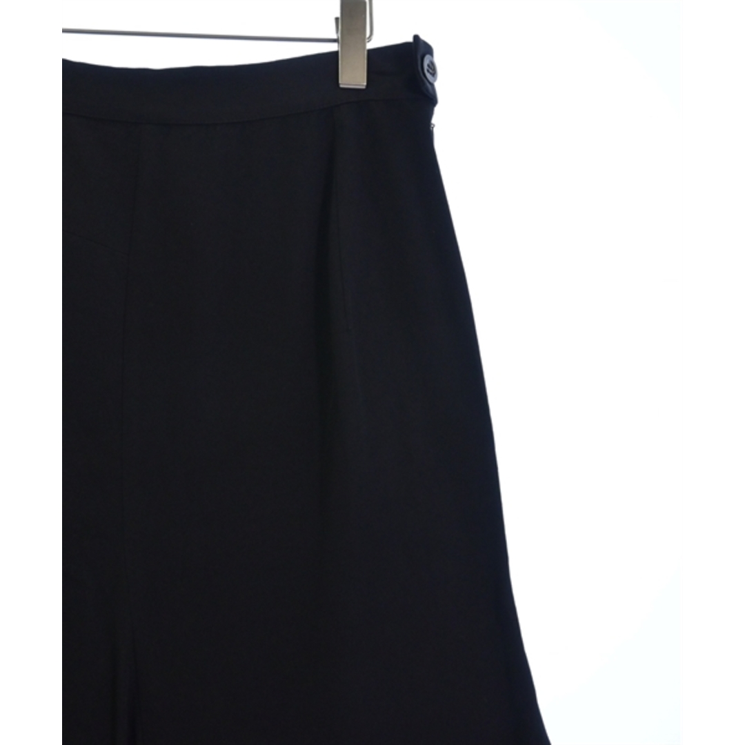 Y's(ワイズ)のY's ワイズ ロング・マキシ丈スカート 2(S位) 黒 【古着】【中古】 レディースのスカート(ロングスカート)の商品写真