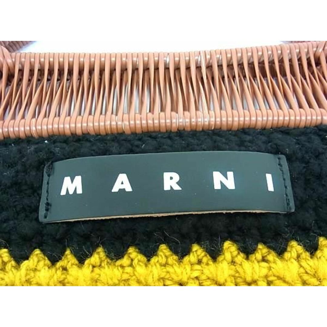 Marni(マルニ)の■極美品■ MARNI マルニ クロシェバッグ ウール ハンドバッグ トートバッグ レディース マルチカラー AV7357  レディースのバッグ(その他)の商品写真