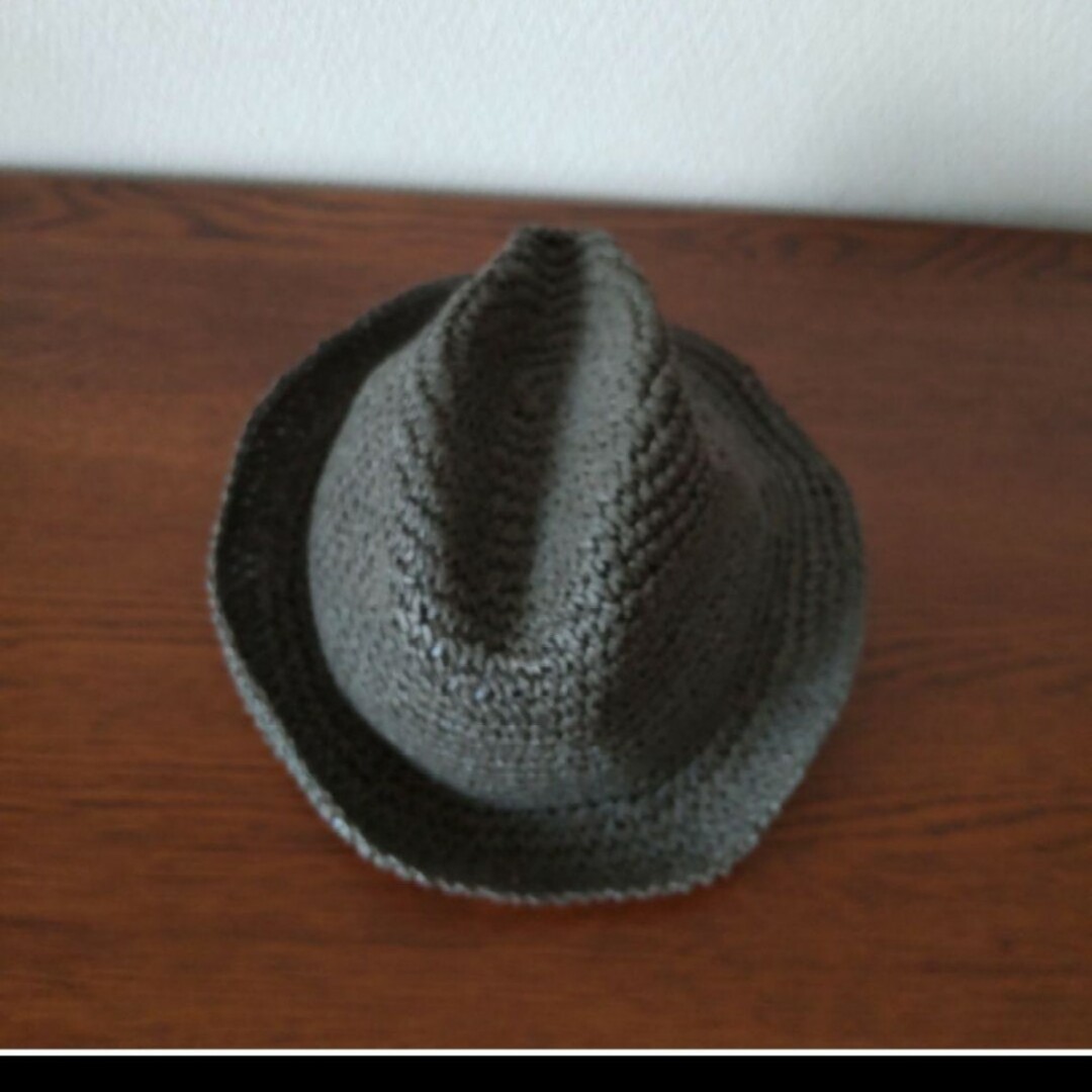 MOONBAT(ムーンバット)の☆美品☆ムーンバット　帽子　グレー レディースの帽子(その他)の商品写真