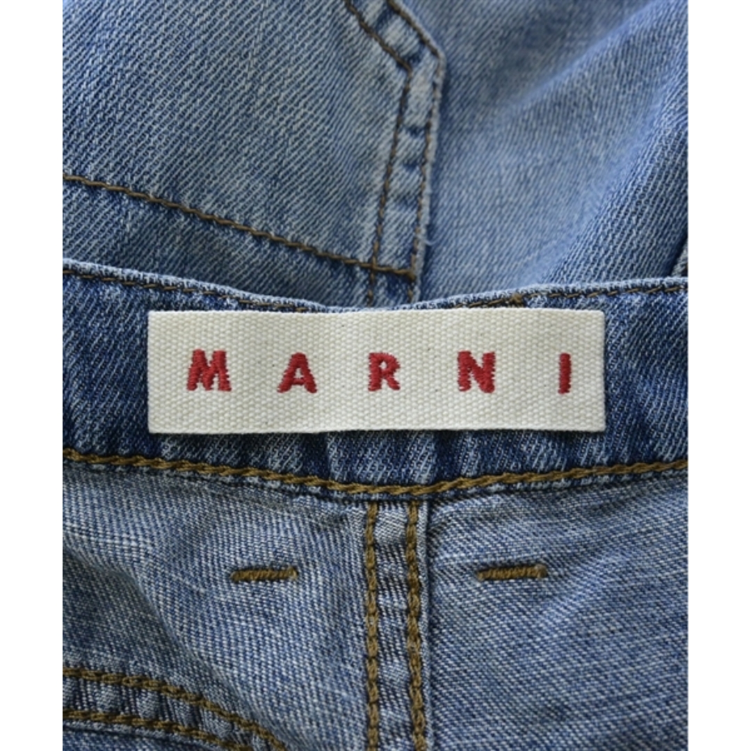 Marni(マルニ)のMARNI マルニ デニムパンツ 24(S位) 青(デニム) 【古着】【中古】 レディースのパンツ(デニム/ジーンズ)の商品写真