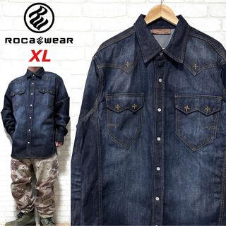 Rocawear - ROCAWEAR ロカウェア ビッグシルエット XL デニム Rocawear - ROCAWEAR ロカウェア ビッグシルエット XL デニム