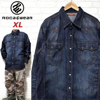 Rocawear - ROCAWEAR ロカウェア ビッグシルエット XL デニムジャケット