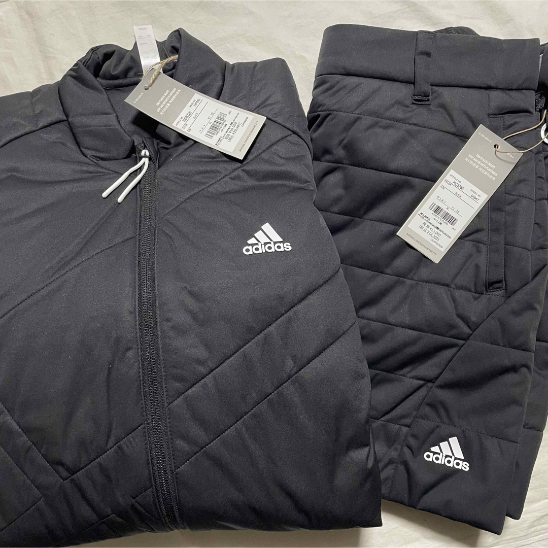 adidas(アディダス)のアディダス 上下セット ゴルフウェア トレーニングウェア セットアップ 練習 スポーツ/アウトドアのゴルフ(ウエア)の商品写真