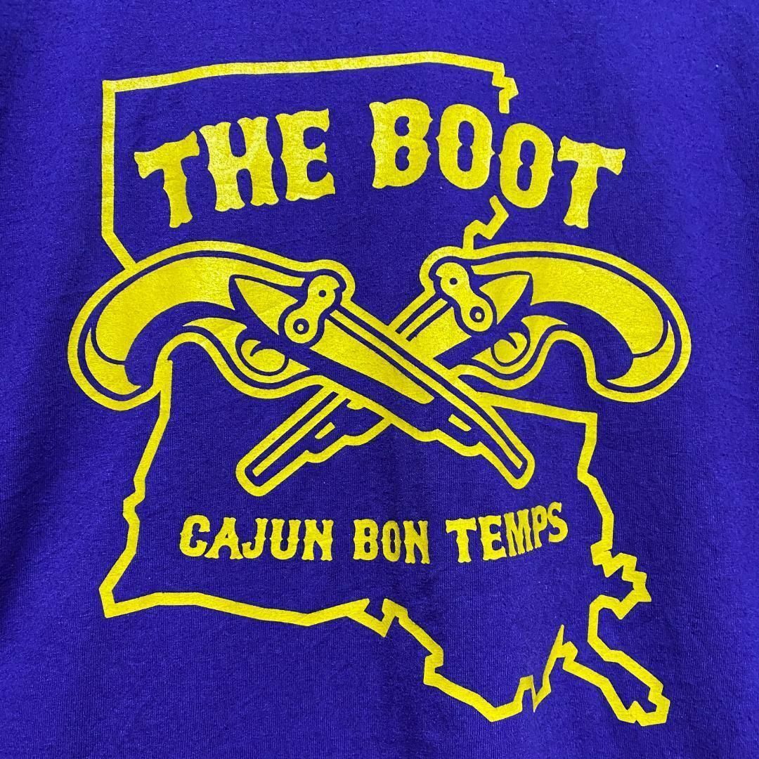 GILDAN(ギルタン)のアメリカ古着　THE BOOT レストラン　企業　半袖 Tシャツ F105 メンズのトップス(Tシャツ/カットソー(半袖/袖なし))の商品写真