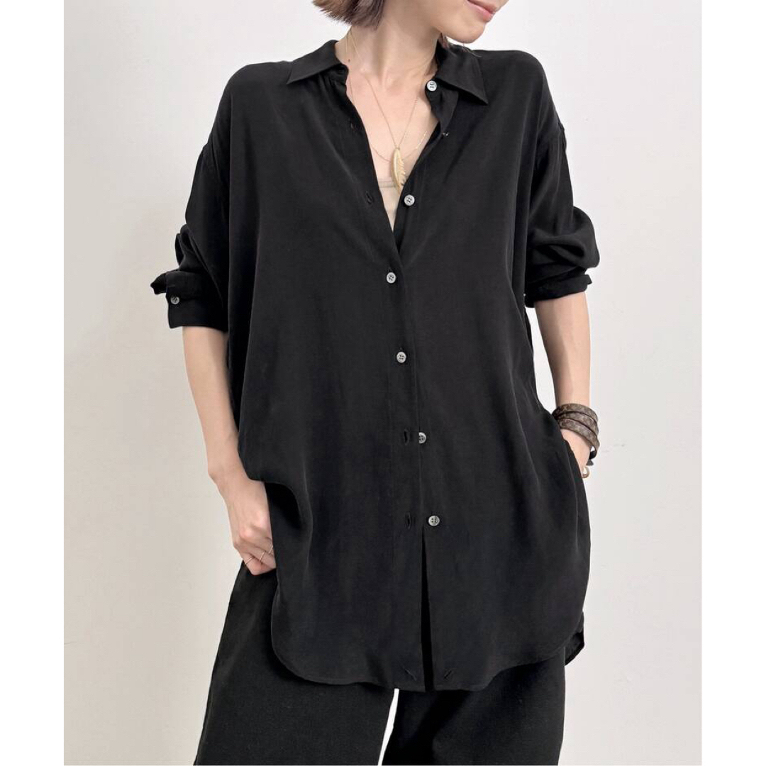 L'Appartement DEUXIEME CLASSE(アパルトモンドゥーズィエムクラス)の【takeko⭐︎様専用】L'Appartment   2way shirts レディースのトップス(シャツ/ブラウス(長袖/七分))の商品写真