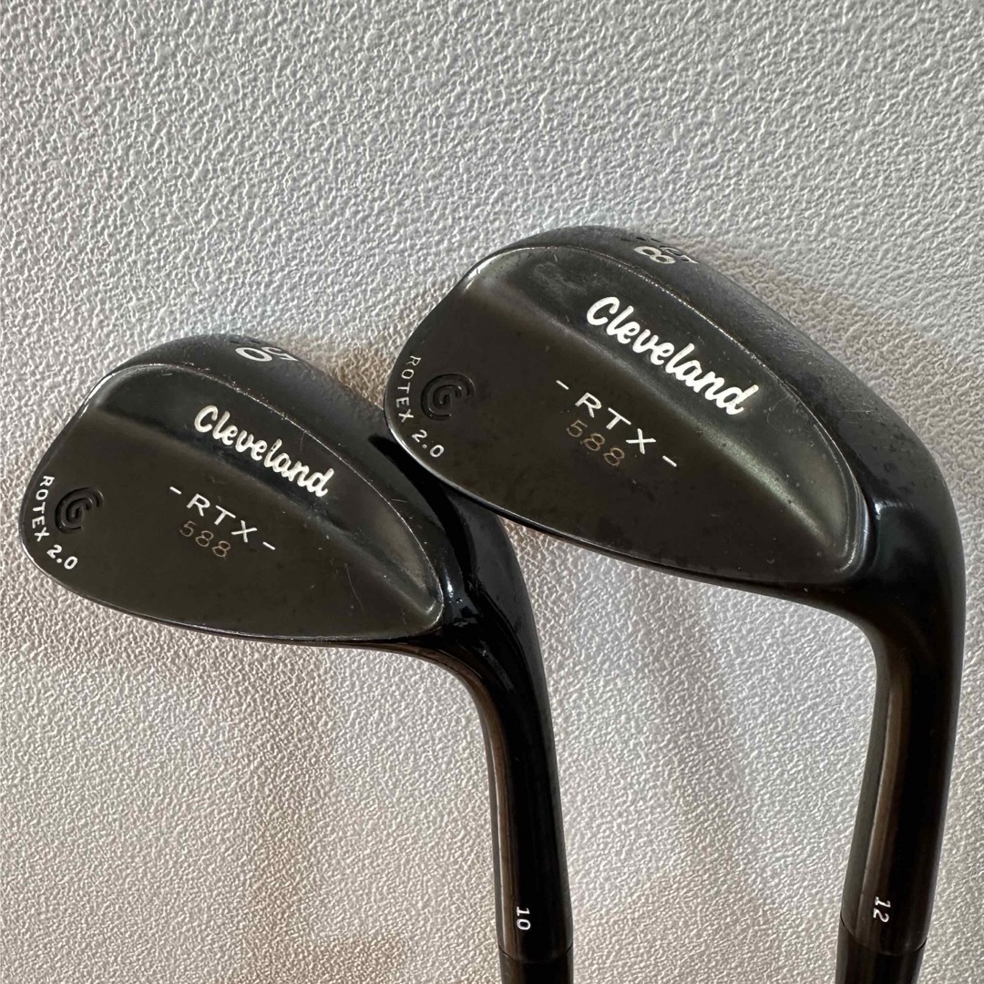 Cleveland Golf(クリーブランドゴルフ)のクリーブランド 588 RTX 2.0  50°/10°  58°/12° スポーツ/アウトドアのゴルフ(クラブ)の商品写真