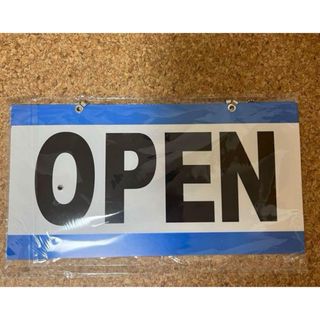 新品　 OPEN&CLOSED(オープンクローズ)プラスチックサインプレートそ(店舗用品)