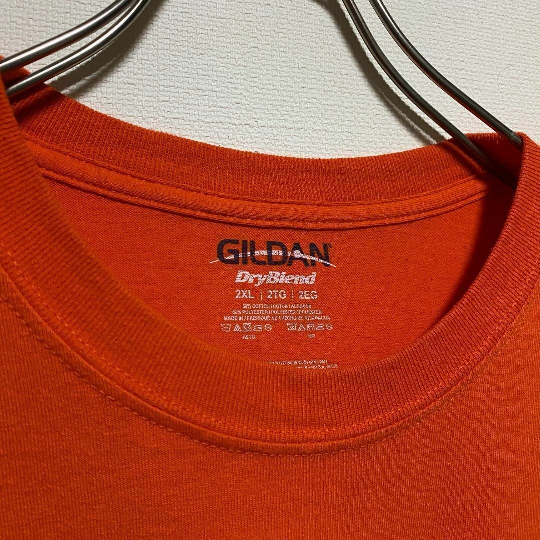 GILDAN(ギルタン)のUSA古着　ノースファイエットバレー高校 タイガーホークス アメフト F208 メンズのトップス(Tシャツ/カットソー(半袖/袖なし))の商品写真