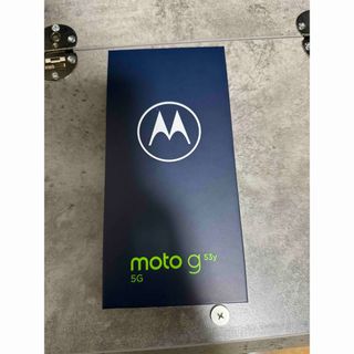 モトローラ(Motorola)の【未使用品】 moto  g53y  インクブラック　SIMフリー(スマートフォン本体)