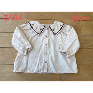 ザラ(ZARA)の【ZARA】コーデュロイシャツ(ブラウス)