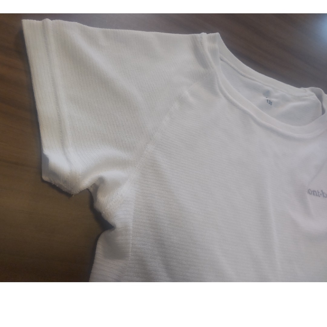 mont bell(モンベル)のモンベル キッズ  ジオラインLW Tシャツ 135 スポーツ/アウトドアのアウトドア(登山用品)の商品写真