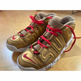 ナイキ(NIKE)のSUPREME × NIKE AIR MORE UPTEMPO(スニーカー)