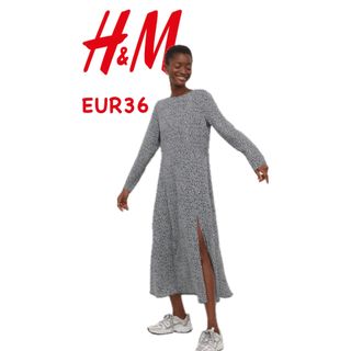 H&M ワンピース スリット(ロングワンピース/マキシワンピース)