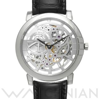 ハリーウィンストン(HARRY WINSTON)の中古 ハリー ウィンストン HARRY WINSTON MIDAHM42WW001 スケルトン メンズ 腕時計(腕時計(アナログ))