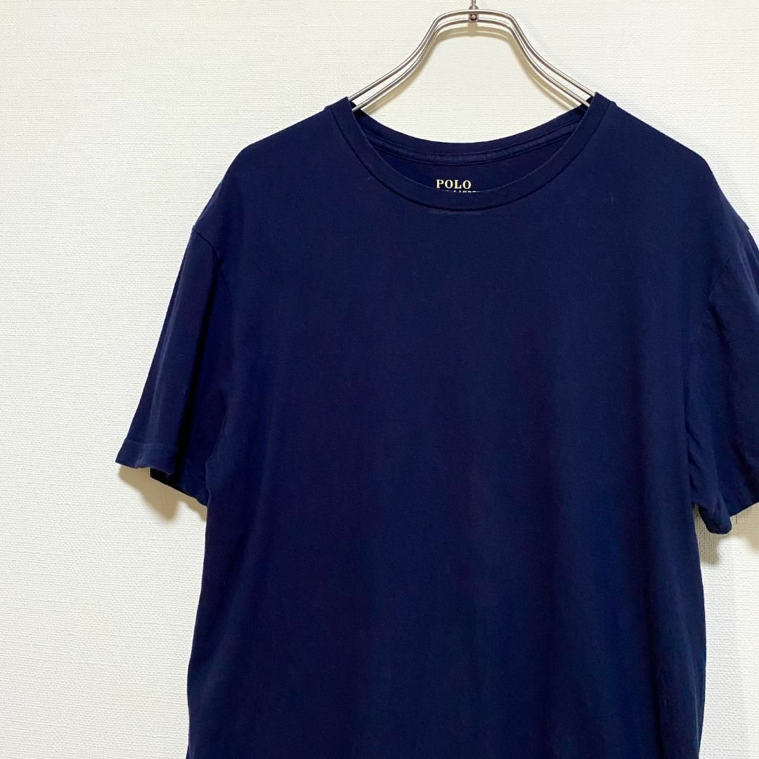 POLO RALPH LAUREN(ポロラルフローレン)のアメリカ古着　ポロラルフローレン　半袖　Tシャツ　刺繍　無地　ポニー　P80 メンズのトップス(Tシャツ/カットソー(半袖/袖なし))の商品写真