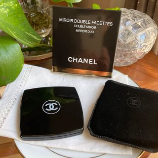 CHANEL コンパクト ミラー　[ブラック]