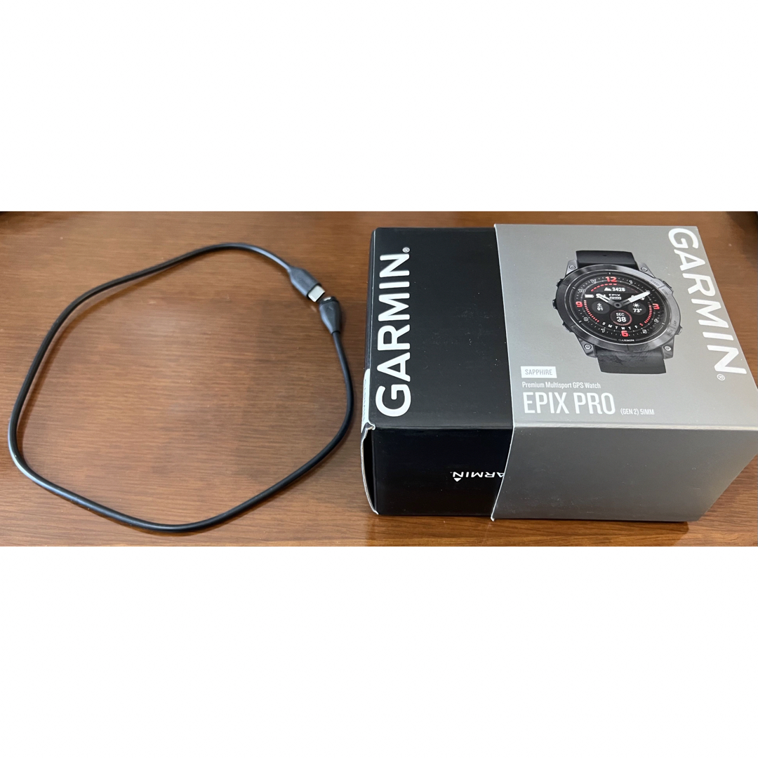 GARMIN(ガーミン)のGARMIN epix Pro Gen2 51mm シリコンバンド メンズの時計(腕時計(デジタル))の商品写真