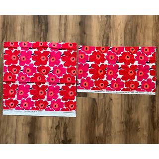 マリメッコ(marimekko)のマリメッコ　ウニッコ　生地　ハギレ(生地/糸)