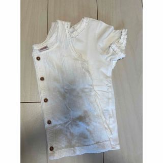 ザラキッズ(ZARA KIDS)のZARA kids 白Tシャツ2枚セット(Tシャツ/カットソー)