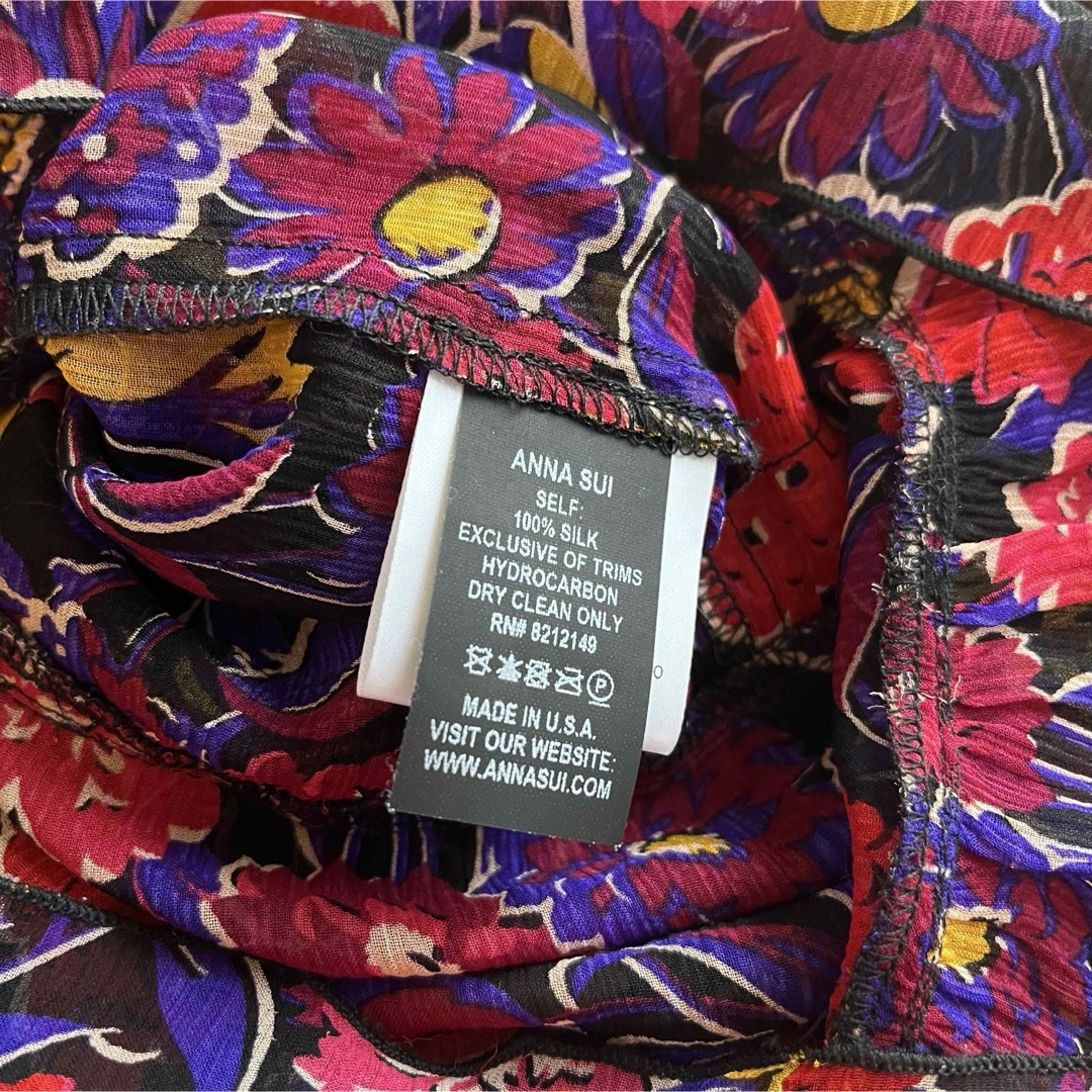 ANNA SUI(アナスイ)の《美品》【ANNA SUI】ワンピース レディースのワンピース(ミニワンピース)の商品写真