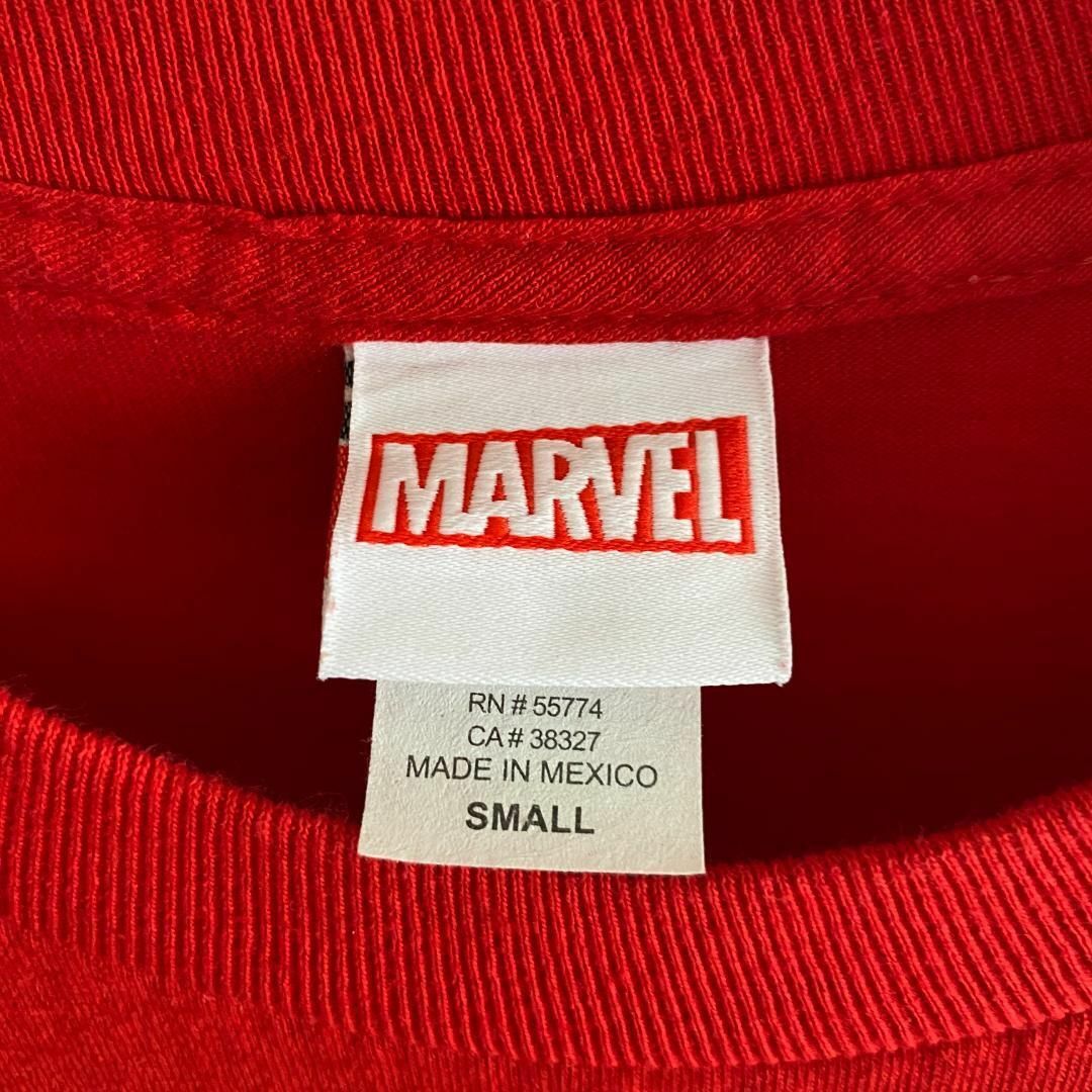 MARVEL(マーベル)のアメリカ古着　アイアンマン　マーベル　半袖　Ｔシャツ　ビッグプリント　P83 メンズのトップス(Tシャツ/カットソー(半袖/袖なし))の商品写真