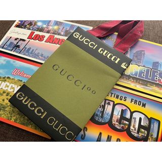 レア！非売品 グッチ GUCCI Gucci 限定ポストカード×4 オマケ袋