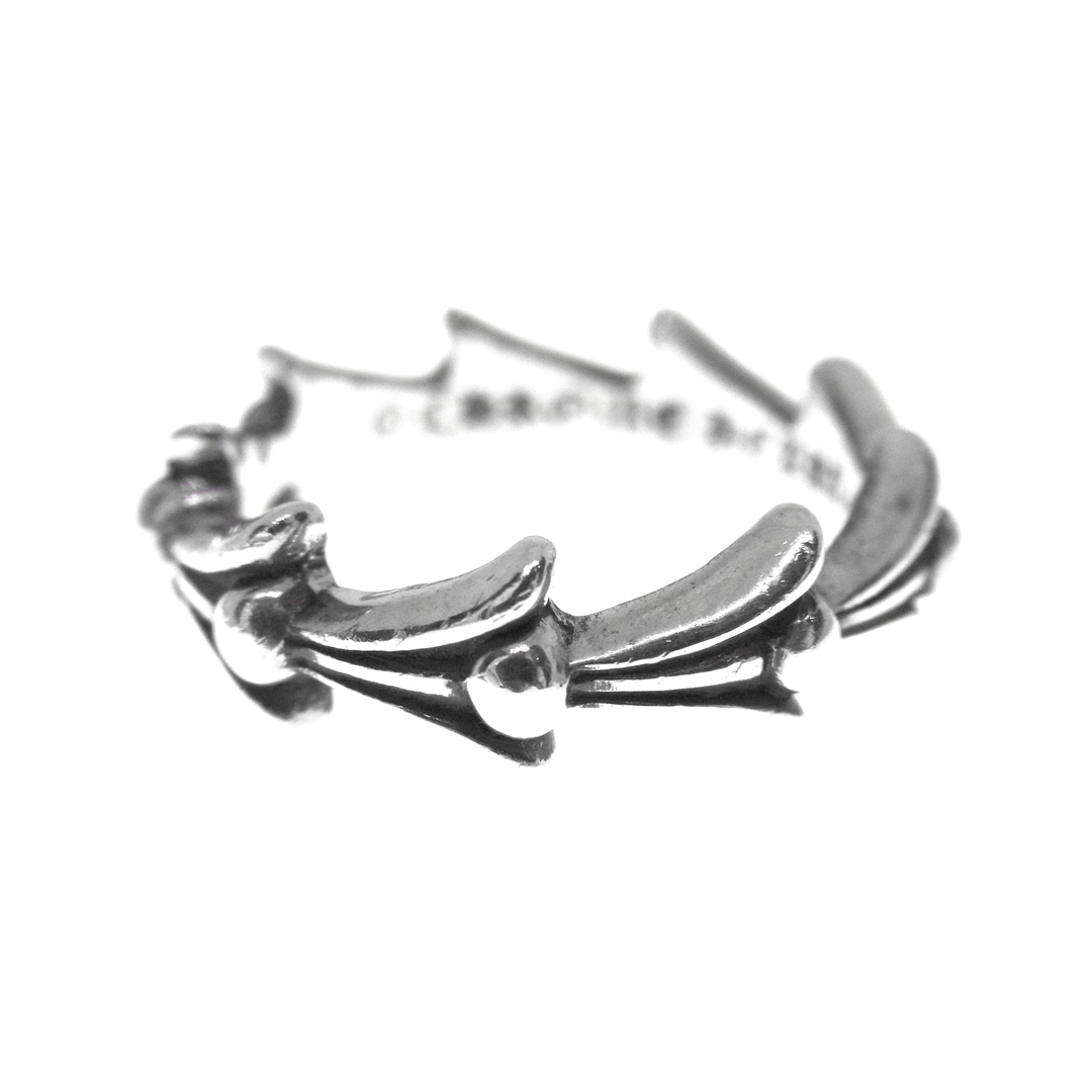 Chrome Hearts(クロムハーツ)のクロムハーツ CHROME HEARTS ■ 【 CROSS TAIL 】 クロス テイル シルバー リング　s2681 メンズのアクセサリー(リング(指輪))の商品写真