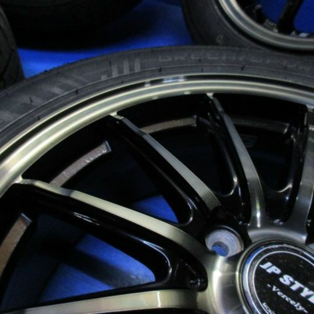 ザックJP　16インチ+185/55R16　アクア　フィット　ヤリス　ヴィッツ 自動車/バイクの自動車(タイヤ・ホイールセット)の商品写真