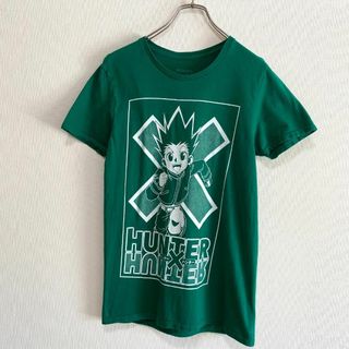 ティービーアンドムービー(TV&MOVIE)のアメリカ古着　HUNTER×HUNTER　ハンターハンター　ゴン　半袖　Tシャツ(Tシャツ/カットソー(半袖/袖なし))