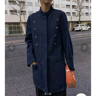 アメリヴィンテージ(Ameri VINTAGE)のDENIM NAPOLEON LIKE JACKET(Gジャン/デニムジャケット)