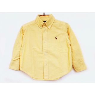 ラルフローレン(Ralph Lauren)の[ラルフローレン/Ralph Lauren]90cm 長袖シャツ 黄色【中古】子供服 キッズ kids ベビー服 baby 男の子 春秋冬 tops 503042(シャツ/カットソー)