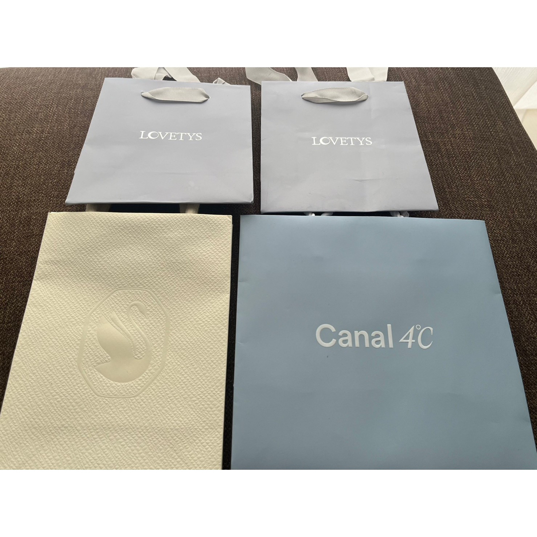 canal４℃(カナルヨンドシー)のアクセサリー 袋セット 4℃ スワロフスキー レディースのバッグ(ショップ袋)の商品写真