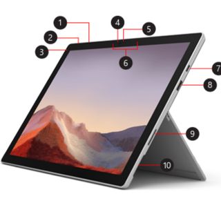 マイクロソフト(Microsoft)のSurface pro 7(タブレット)