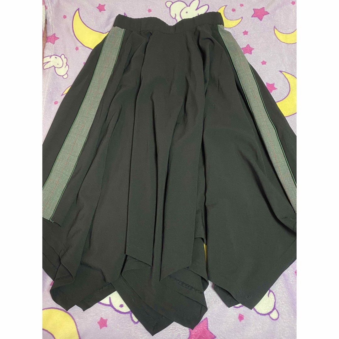 PAMEO POSE(パメオポーズ)のPAMEO POSE  Asymmetry Flare Skirt レディースのスカート(ロングスカート)の商品写真