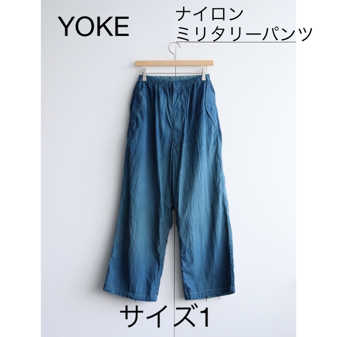 【美品】YOKE SPRAY PRINTED MILITARY PANTS 1