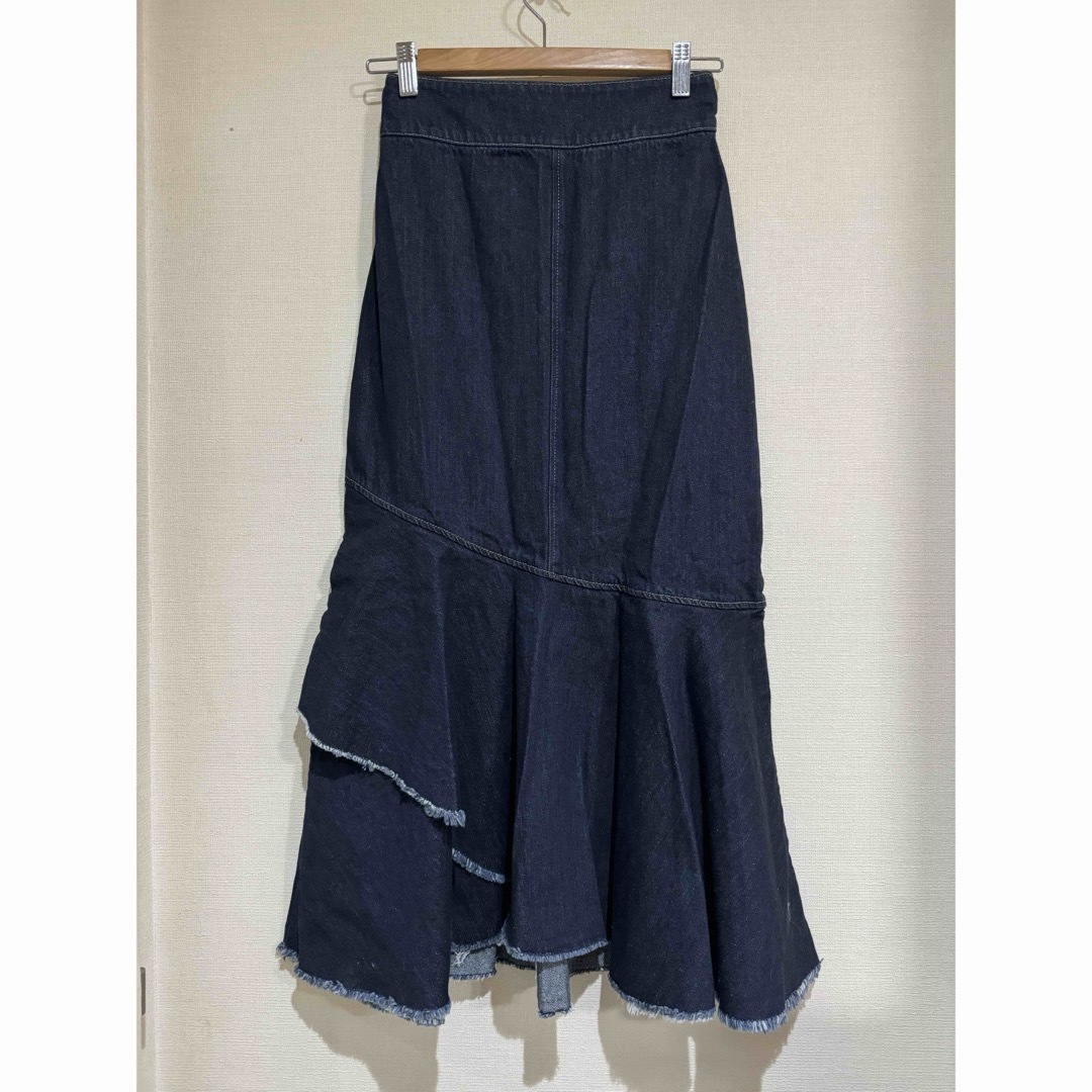 vis-`a-vis(ビザビ)の【新品】vis-`a-vis ビザビ マーメイド デニムロングスカート S レディースのスカート(ロングスカート)の商品写真
