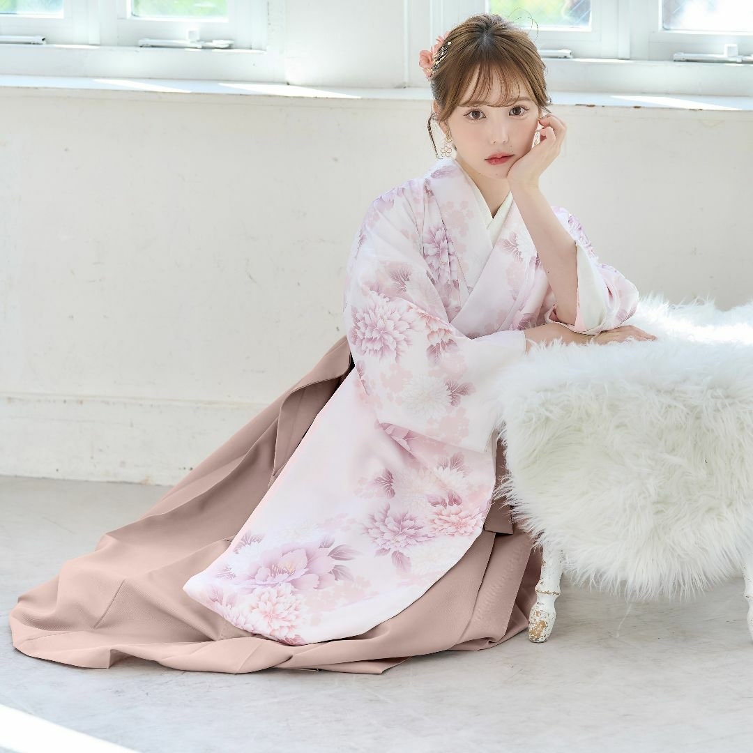 最終値下げ 訪問着 帯 羽織 長襦袢 焦げ付か セット ピンク M~L 最終値下げ 訪問着 帯 羽織 長襦袢 焦げ付か セット ピンク M~L