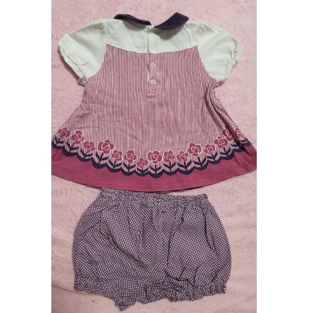 ANNA SUI mini(アナスイミニ)のANNA SUI セットアップ 70 キッズ/ベビー/マタニティのベビー服(~85cm)(ワンピース)の商品写真