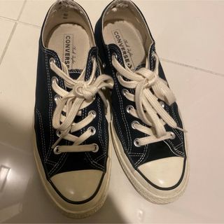 CONVERSE - コンバース ワンスターOX レザー 白/緑 25.5 日本製の通販