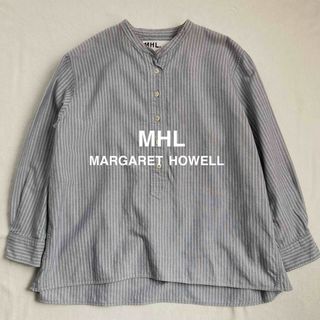 MHL. - MHL. チェックシャツ 七分袖 ブラウス コットンの通販 by くま 